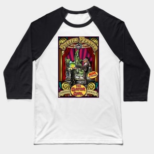 The Gator Girl Sideshow Poster Baseball T-Shirt